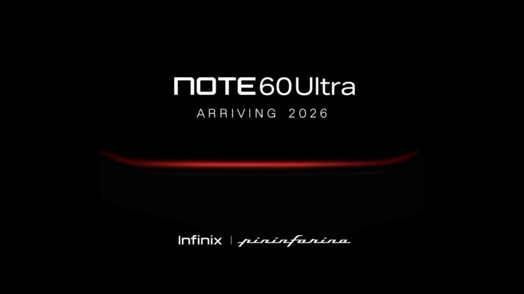 Infinix Note 60 Ultra arriving in 2026