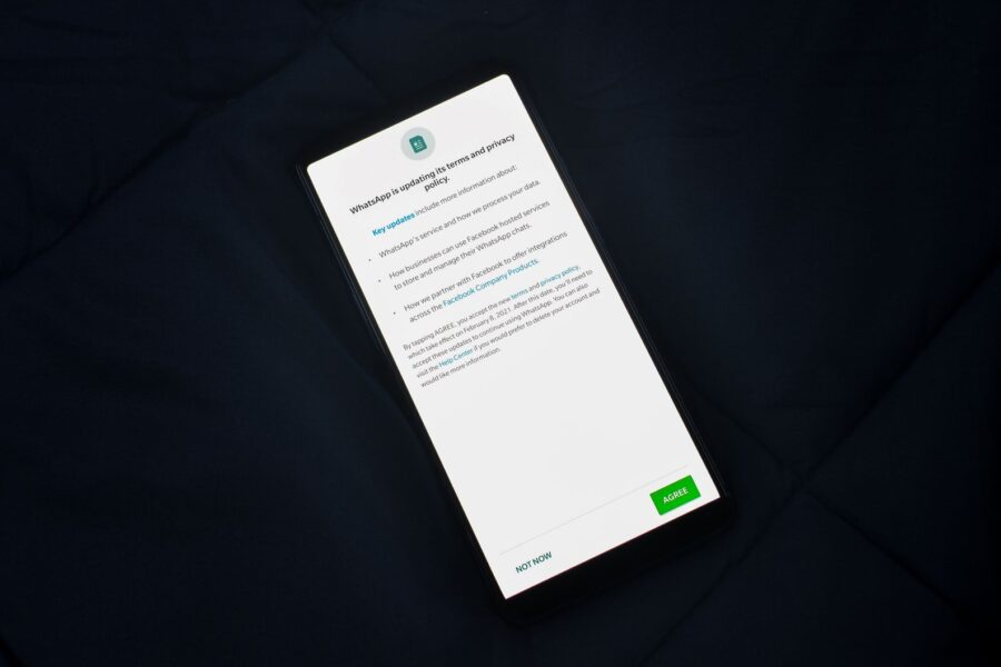 Android smartphone settings