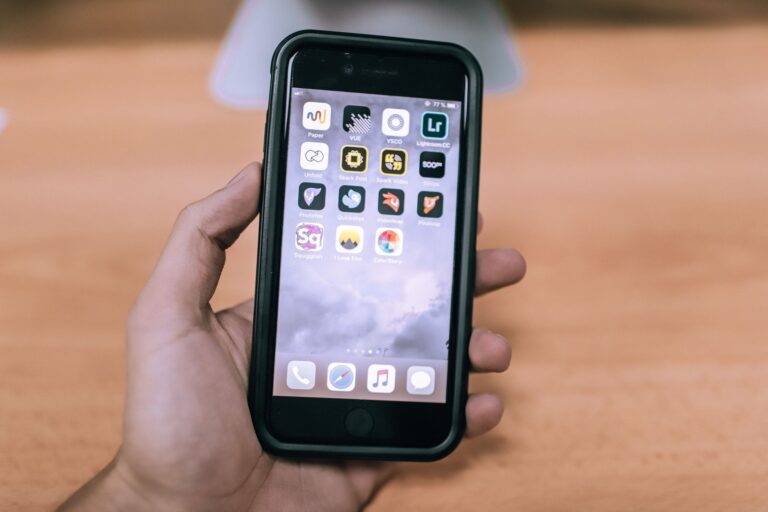 Iphone home screen