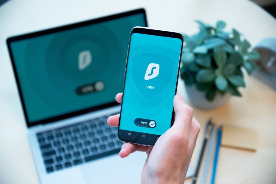 Laptop smartphone password