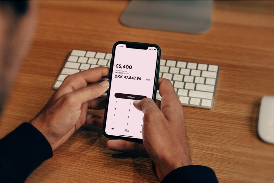 Person using budgeting