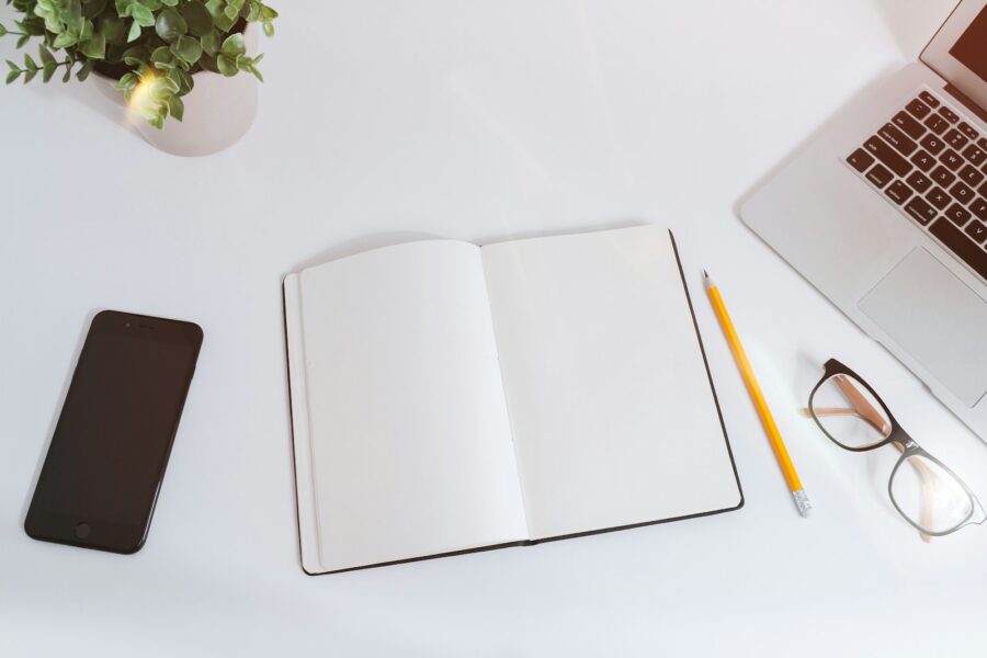 Laptop smartphone notebook