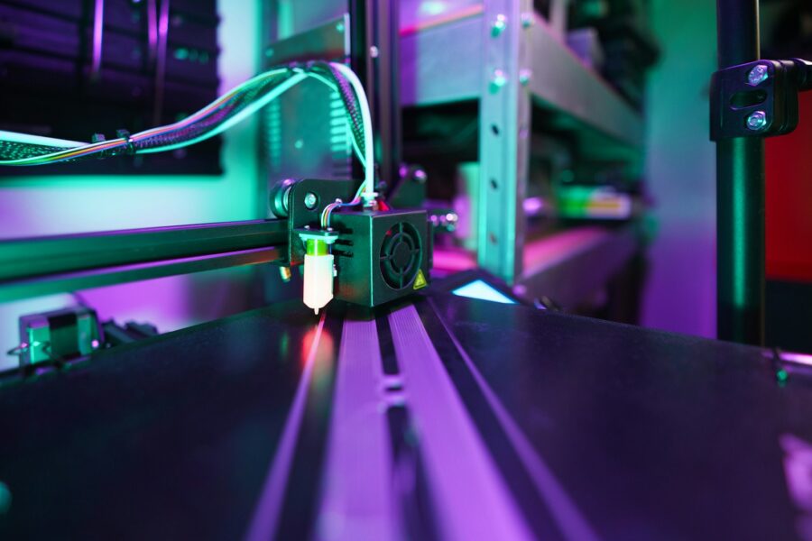 Printing smart materials