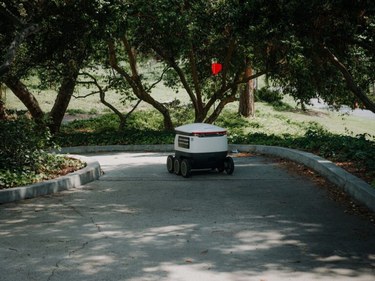 Small delivery robot