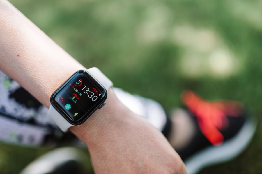 Smartwatch closeup health