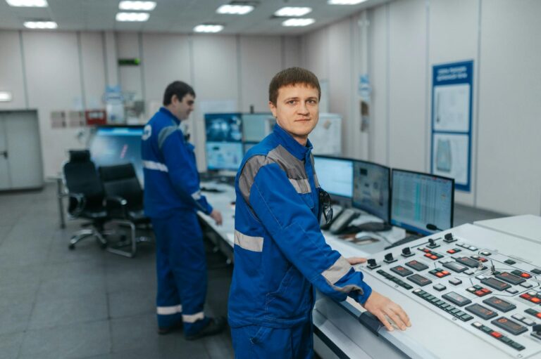 Control room monitors