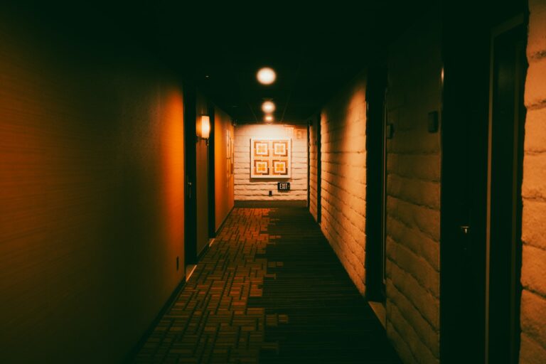 Smart thermostat hallway