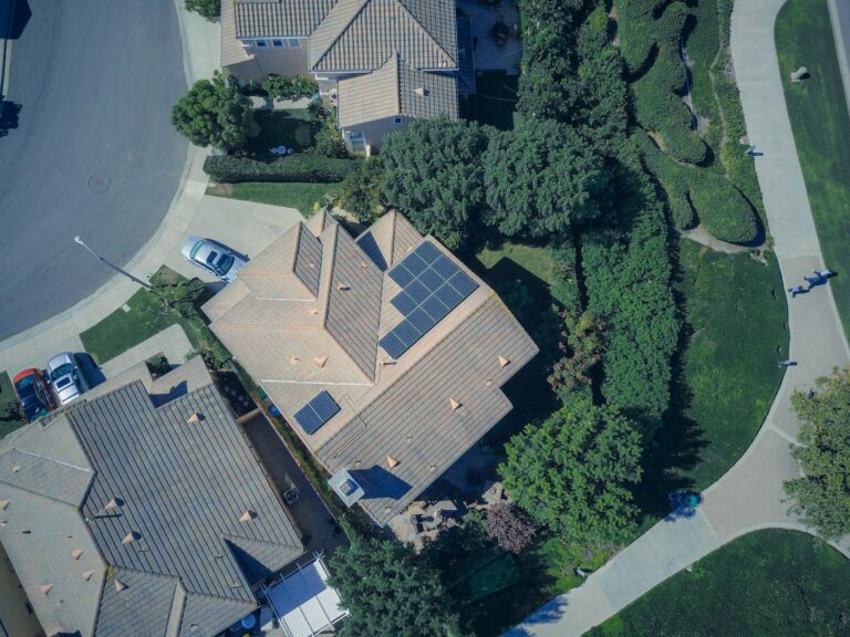 Rooftop solar panels