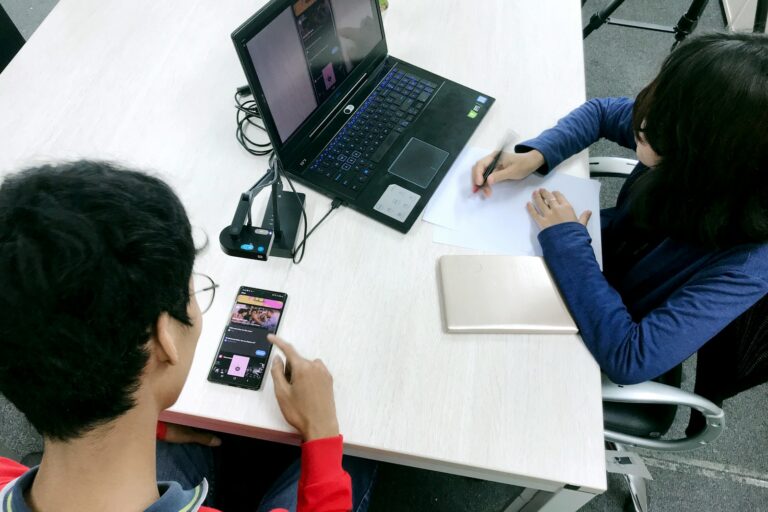 Startup team testing