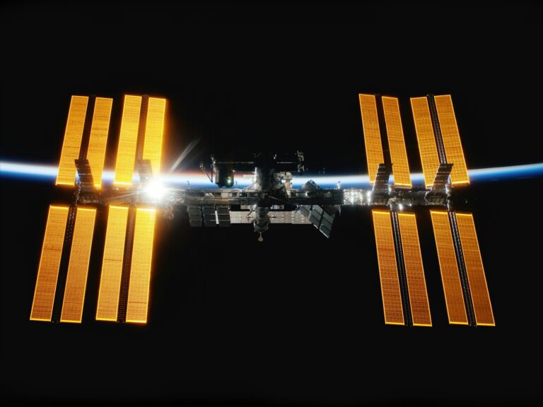 Solar panels space
