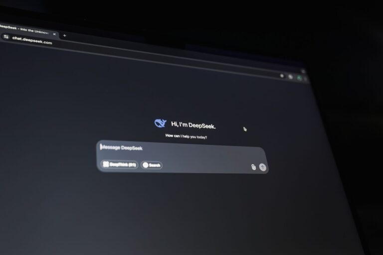 Chatbot conversation screen
