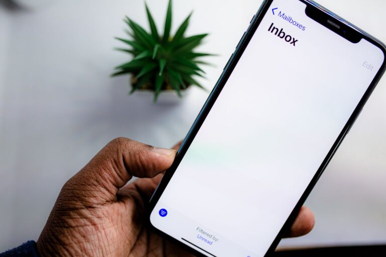 Person using phone