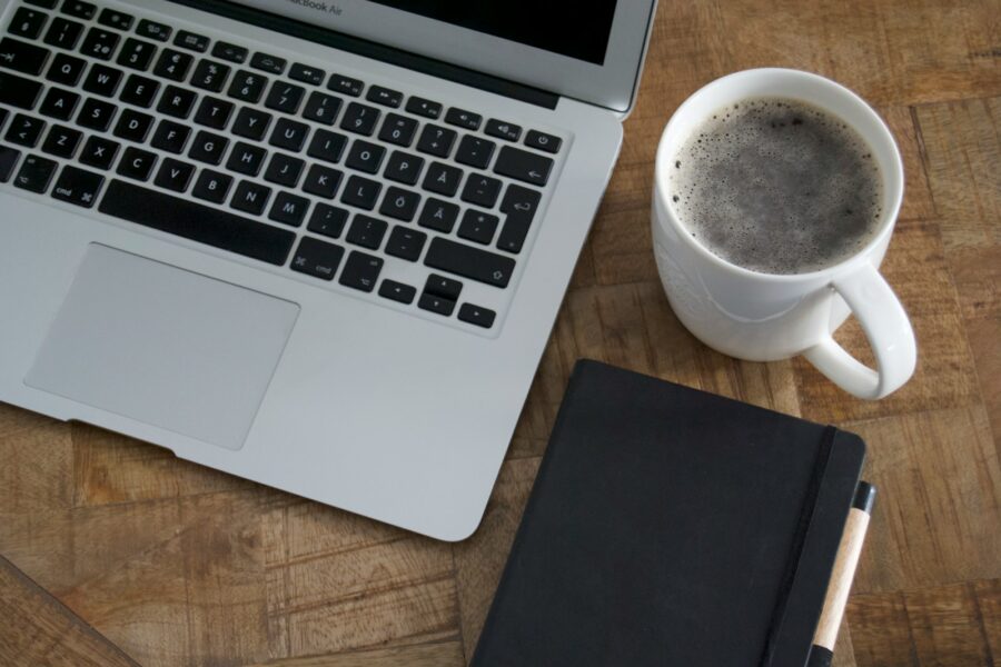 Tablet desk coffee
