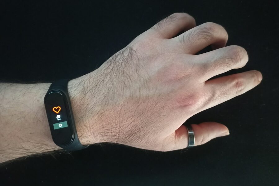 Smartwatch heart rate