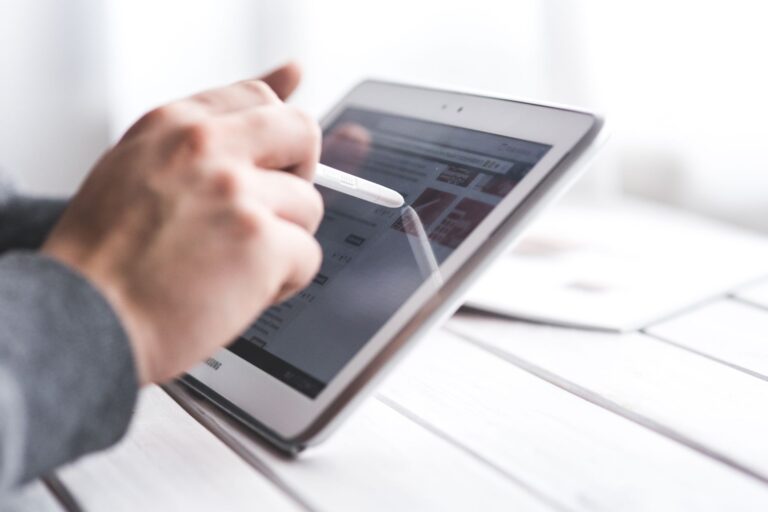 Tablet matte screen