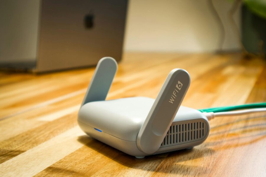 Wifi router desk