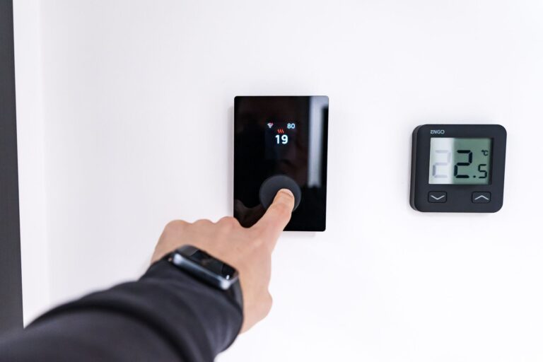 Smart thermostat app