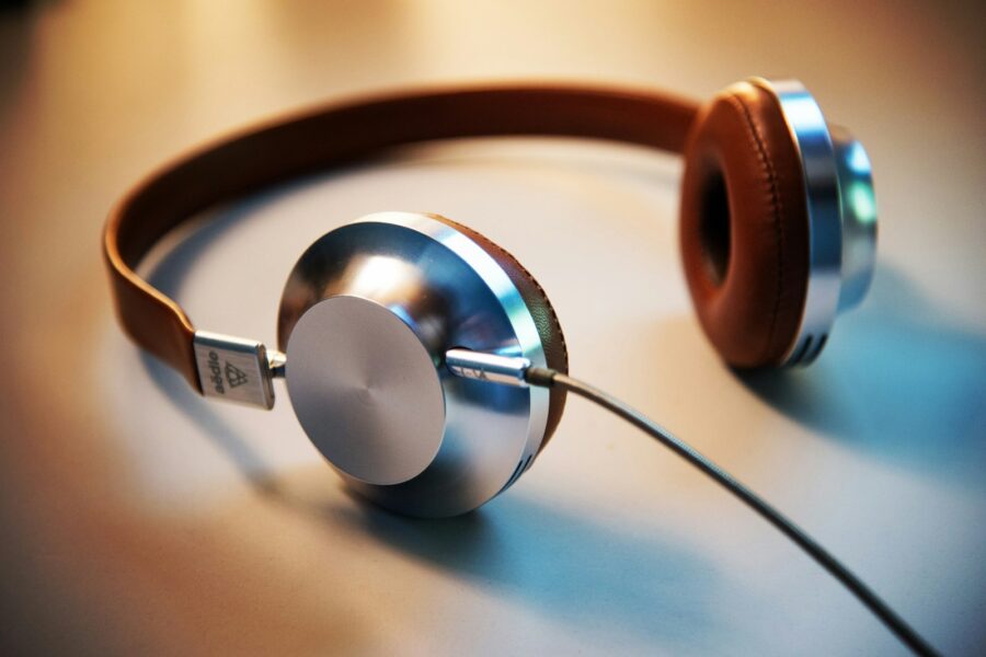 Headphones. Photo by Unsplash