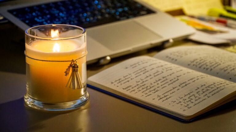 Student desk handwritten