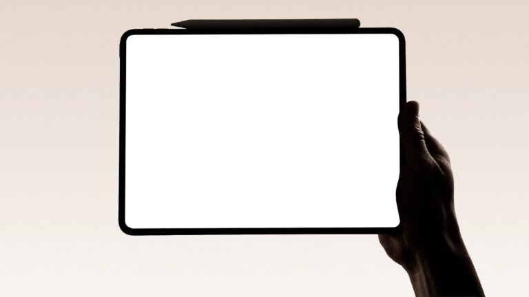 Tablet matte screen