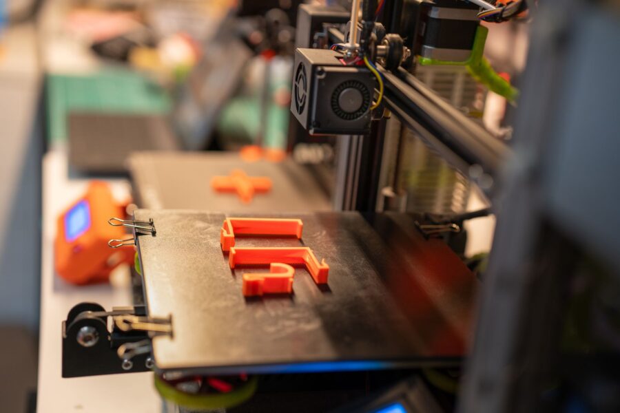 Desktop printer printing