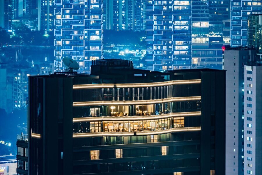 Modern smart building