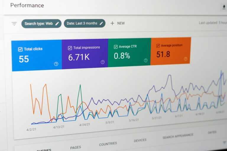 Search results screen