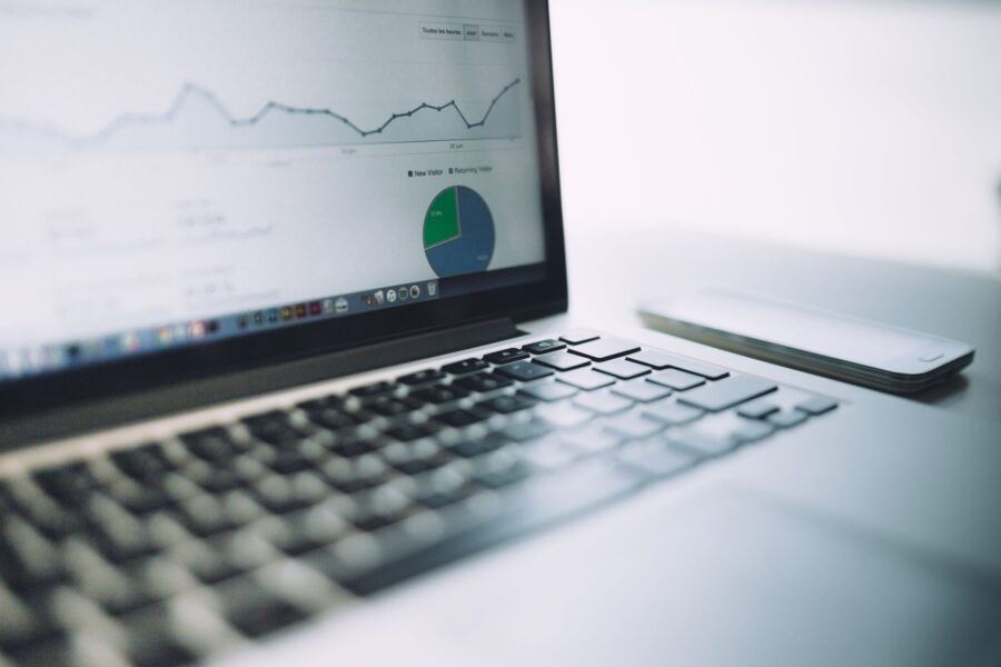Billing dashboard laptop