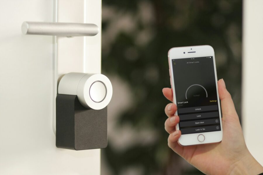 Smart lock front