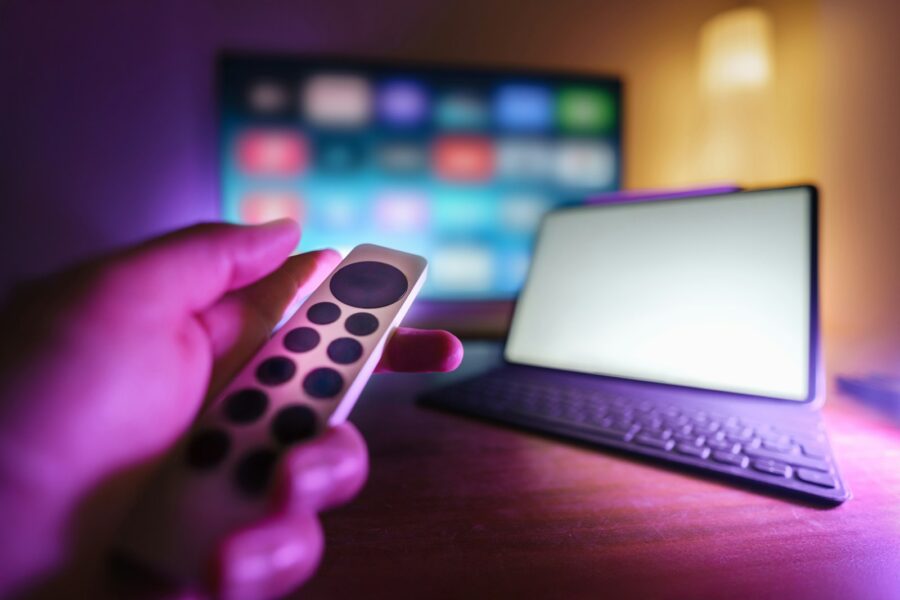 Streaming stick remote