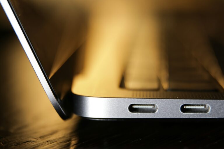 Usb-c hub closeup
